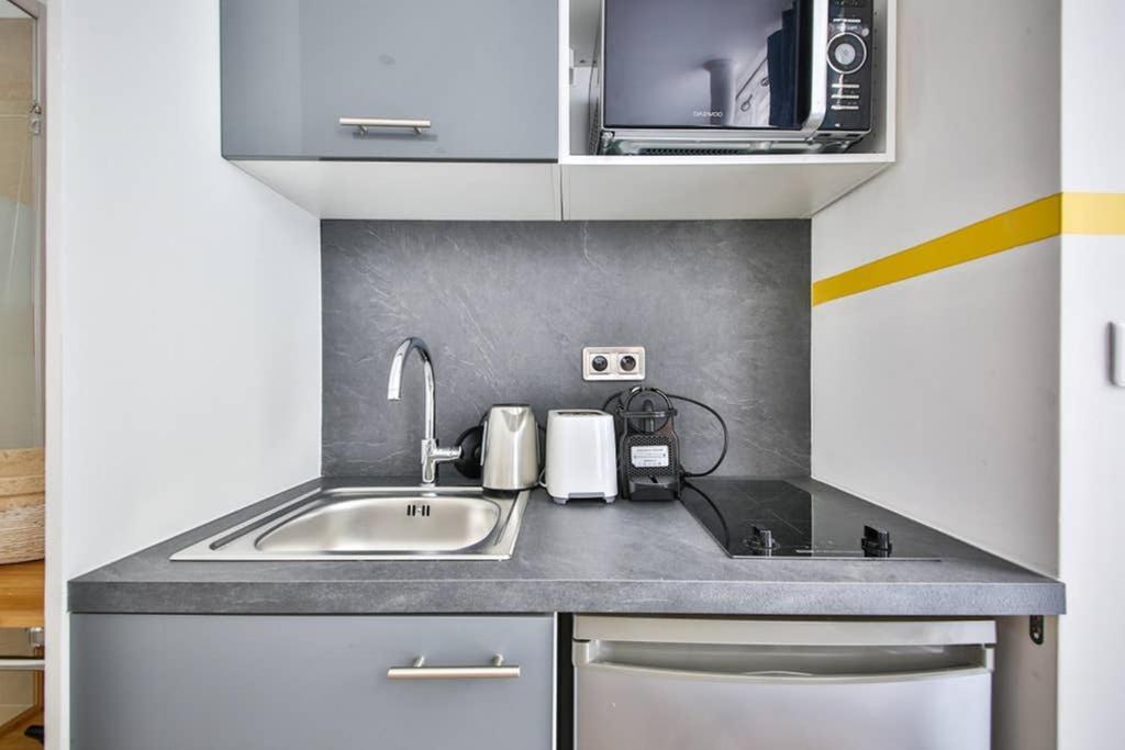 Cosy Independant Studio Proche Gare Et Jardin Paris Exterior foto